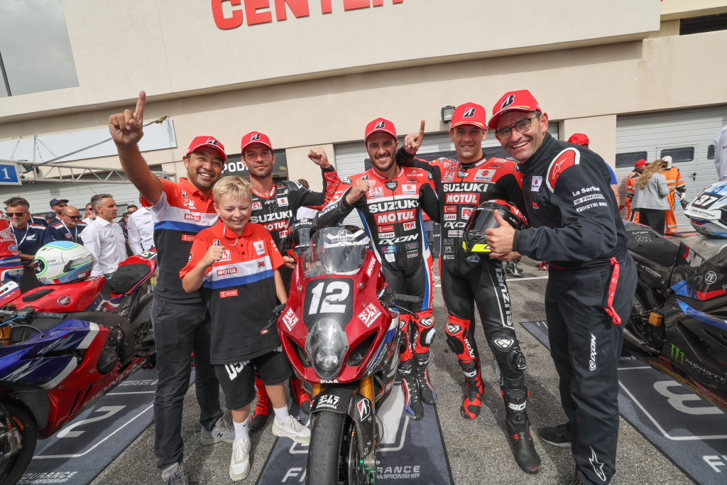 Bol d’Or, Sylvain Guintoli (Suzuki / 1º): “Para mim é uma boa despedida da equipa”
