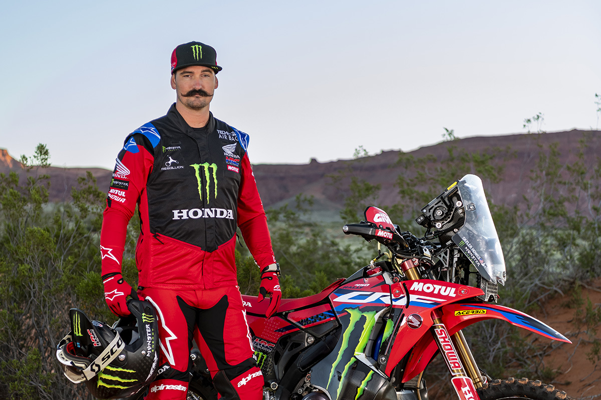Rallys: Skyler Howes com a Honda no Dakar 2024