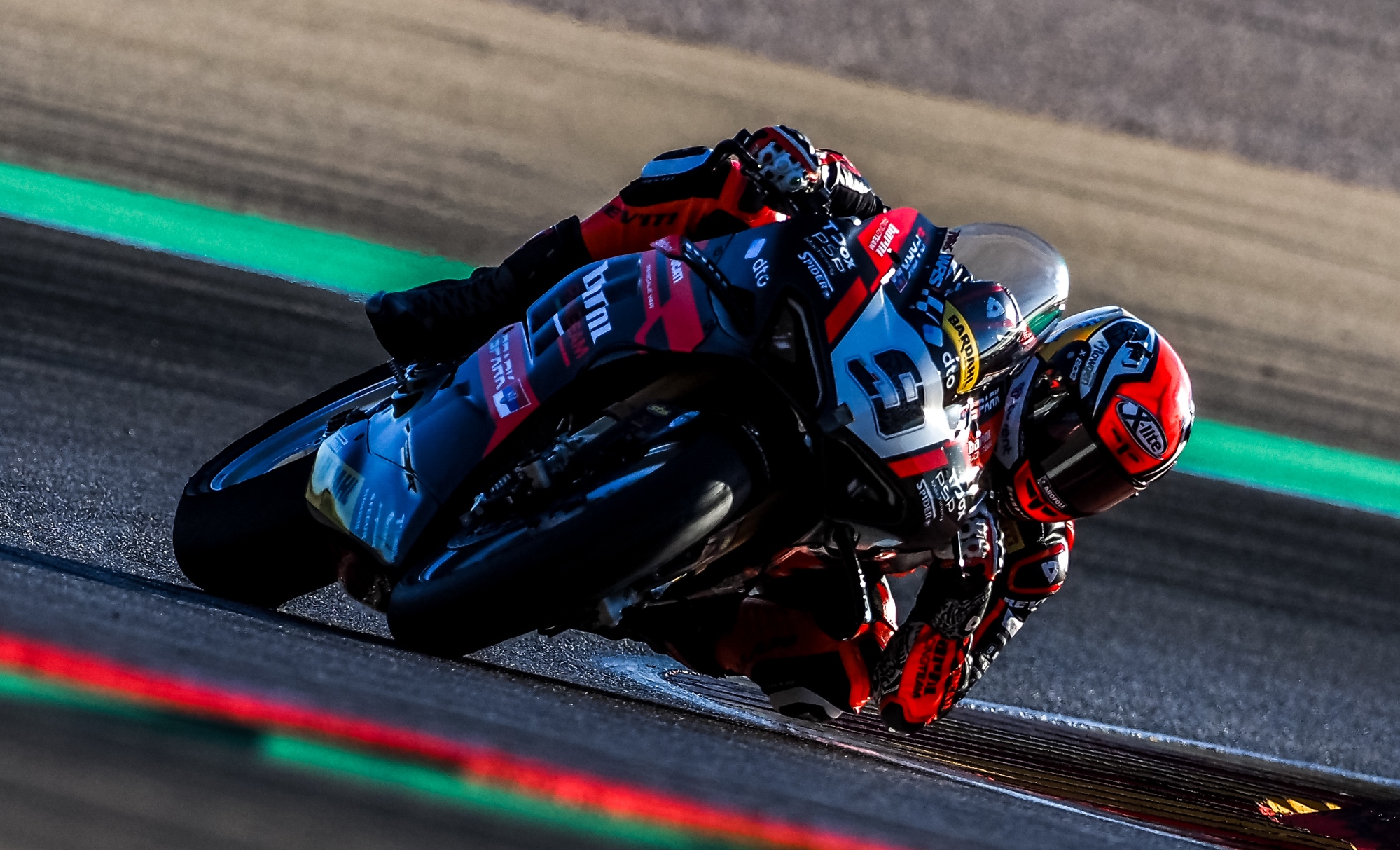 WSBK, Aragon, TL3: Petrucci na frente antes da Superpole