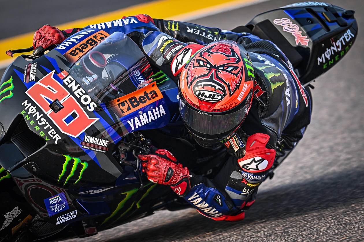 MotoGP, Fabio Quartararo (8º.): “É apenas sexta-feira, amanhã a Ducati certamente dará um bom passo”