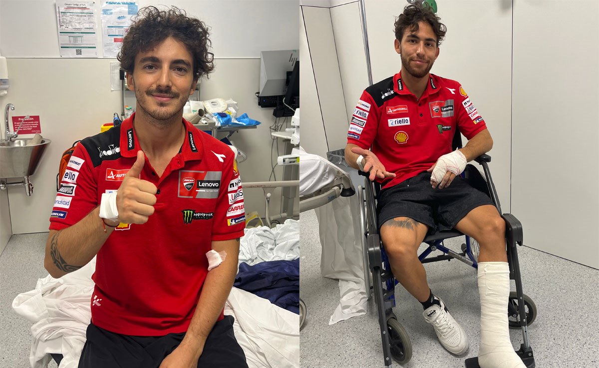 MotoGP: O domingo atribulado de Bagnaia e Bastianini na Catalunha