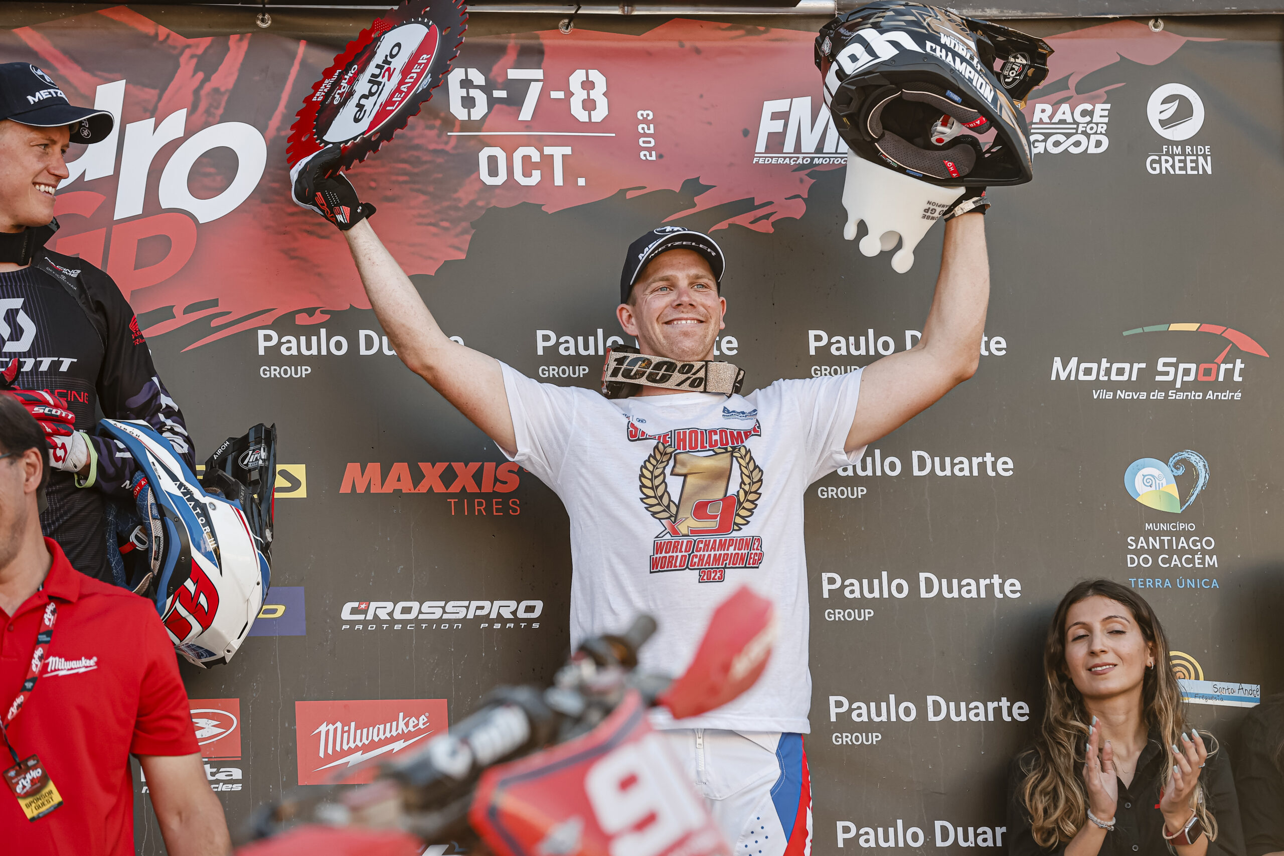 Steve Holcombe, EnduroGP, Santiago do Cacém: “Nunca sonhei ser nove vezes campeão mundial”