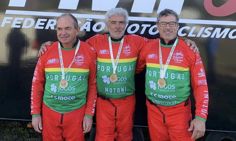 Enduro Vintage Trophy: Fragoso, Silva e Oliveira levam Portugal à 5.ª posição
