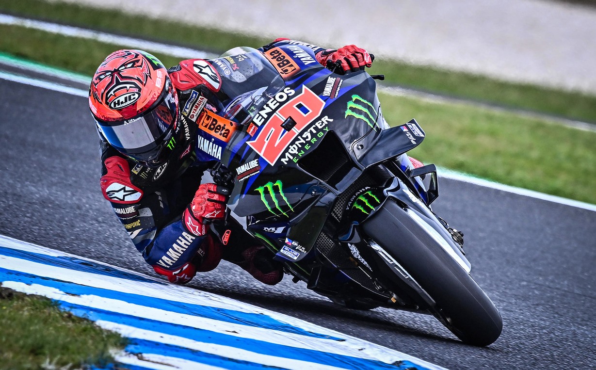 MotoGP, Fabio Quartararo (14º.): “Uma qualificação difícil e uma corrida difícil”