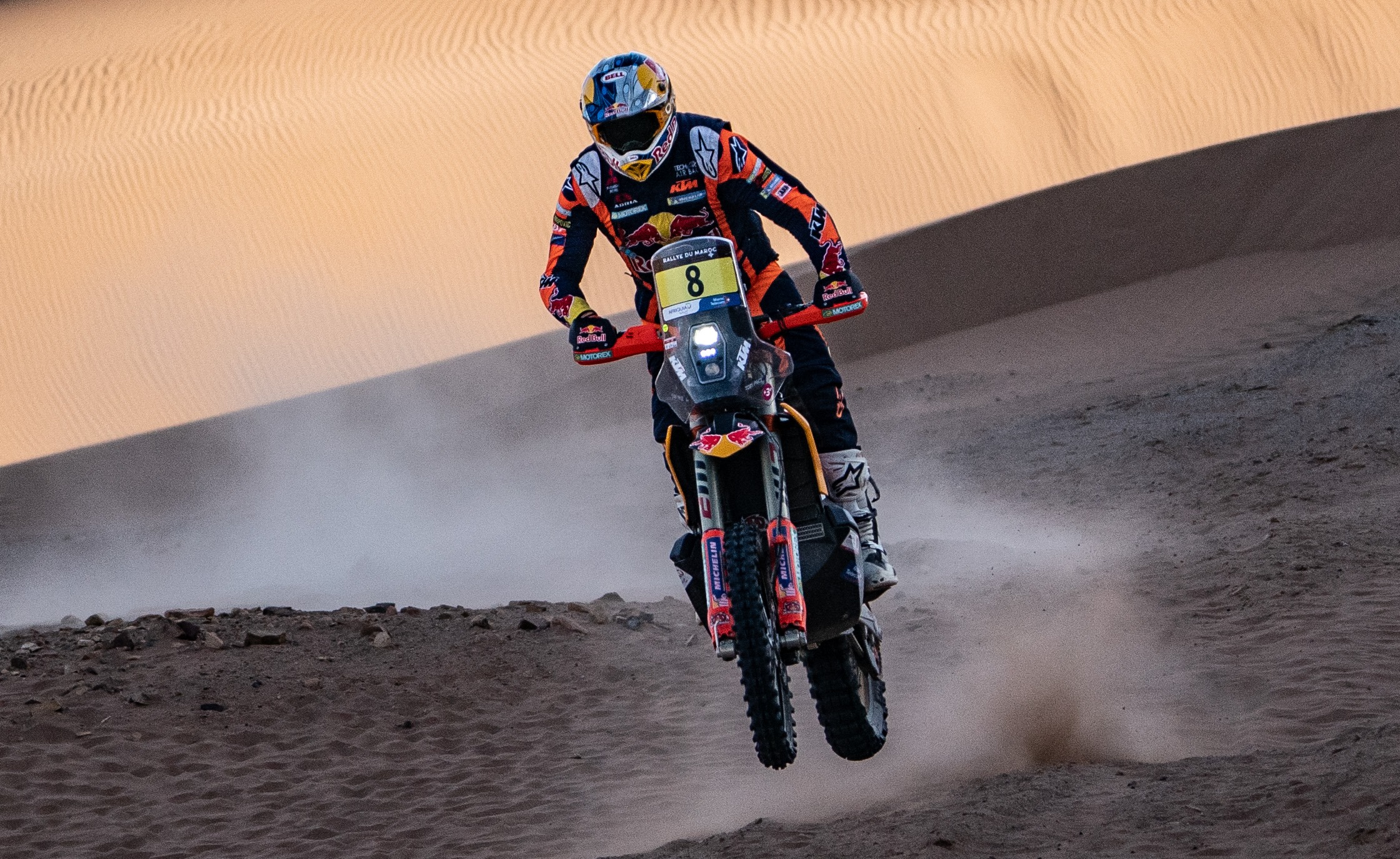 W2RC, Marrocos, Etapa 3: Toby Price é o novo líder do rali