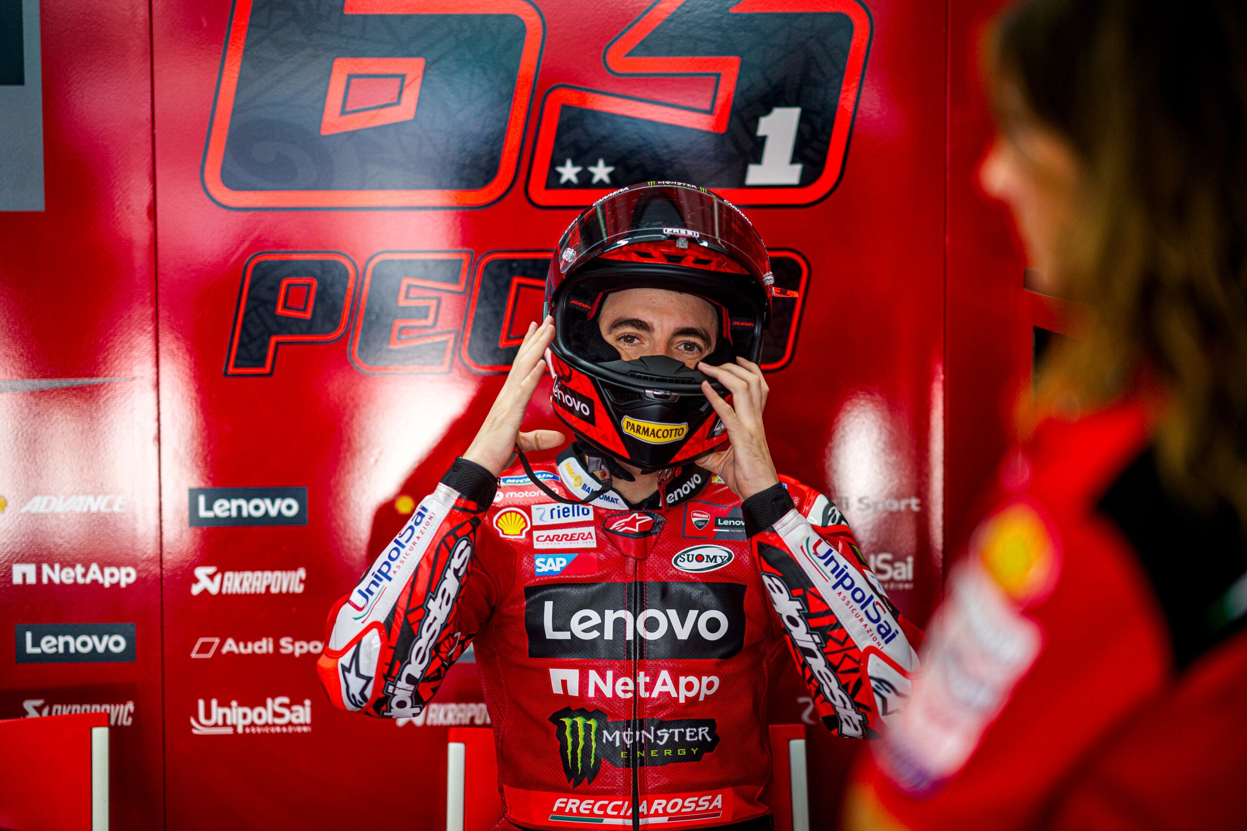 MotoGP, Francesco Bagnaia: “Talvez ele tenha passado pelo mesmo problema que eu tive no sábado”