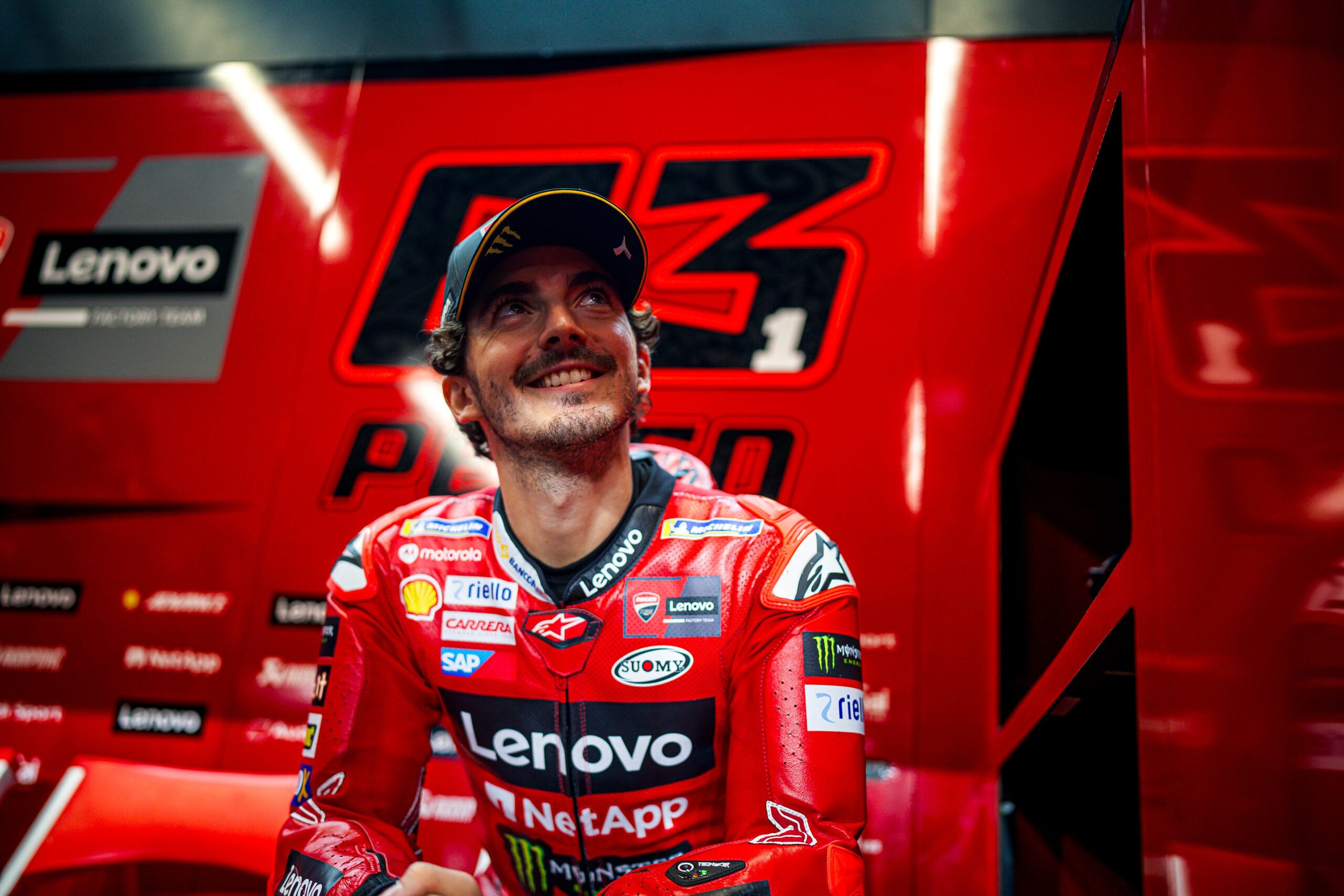 MotoGP, Bagnaia sobre as manobras de Martin: “Gosto assim, significa que está nervoso”