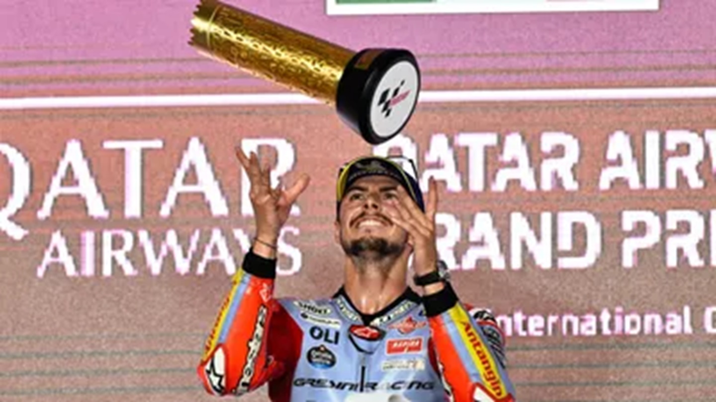 MotoGP, Fabio Di Giannantonio (1.º): “Acho que estou a fazer tudo a tempo”
