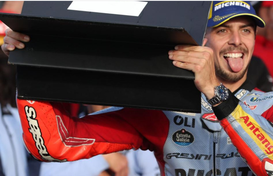 MotoGP: Di Giannantonio perde pódio penalizado por pressão dos pneus