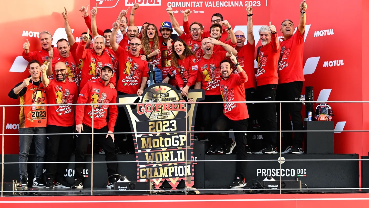 MotoGP, Francesco Bagnaia (1.º): “Não vi a queda, pensava que o Jorge estava em quarto”