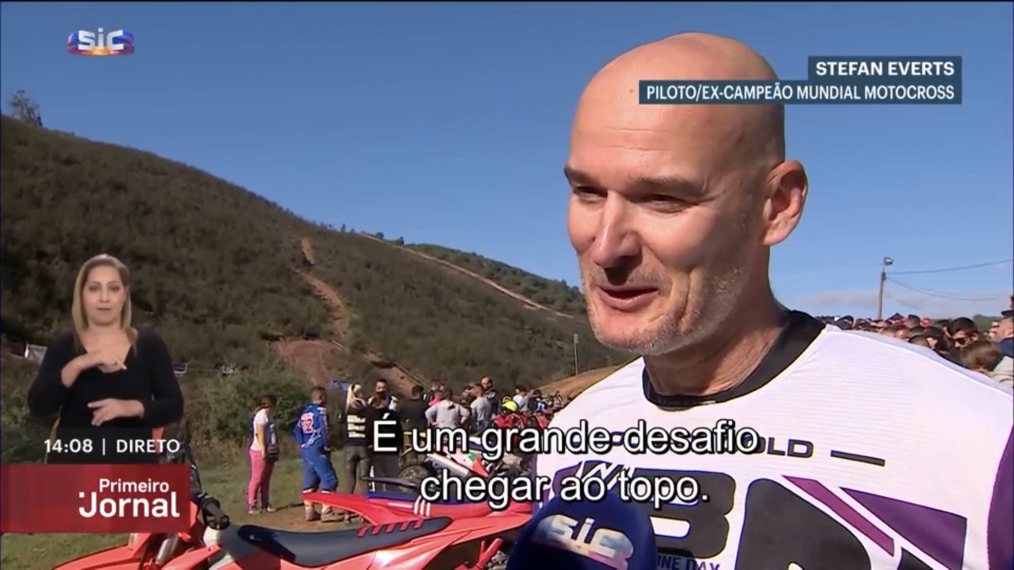 Vídeo Subida Impossível de Silves: Stefan Everts nos noticiários portugueses!
