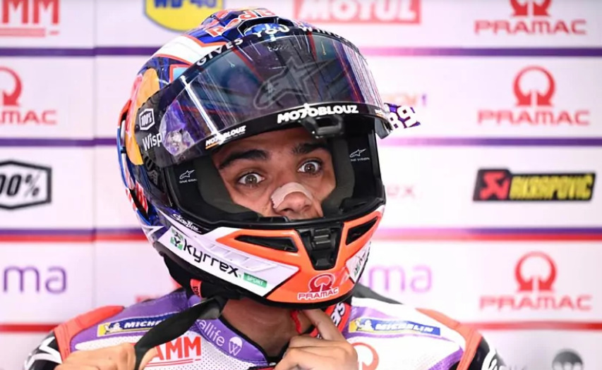 MotoGP, Jorge Martin (4º.): “O meu pneu dianteiro aqueceu enormemente atrás do Pecco”