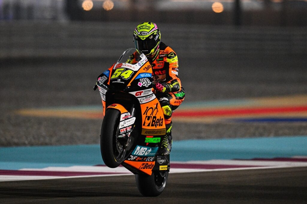 Moto2, Qatar, Corrida: Domínio imperial de Aldeguer em Losail