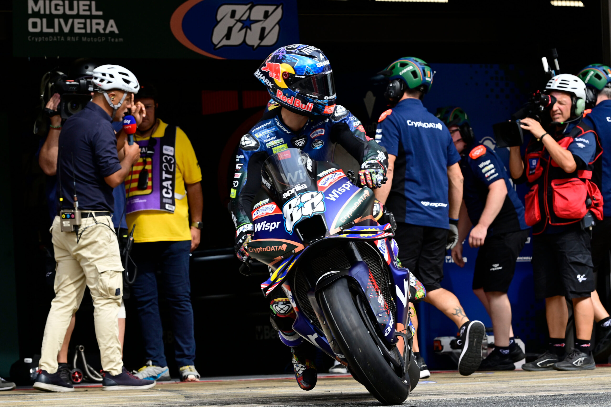 MotoGP: CryptoDATA ameaça tomar medidas legais contra a Dorna