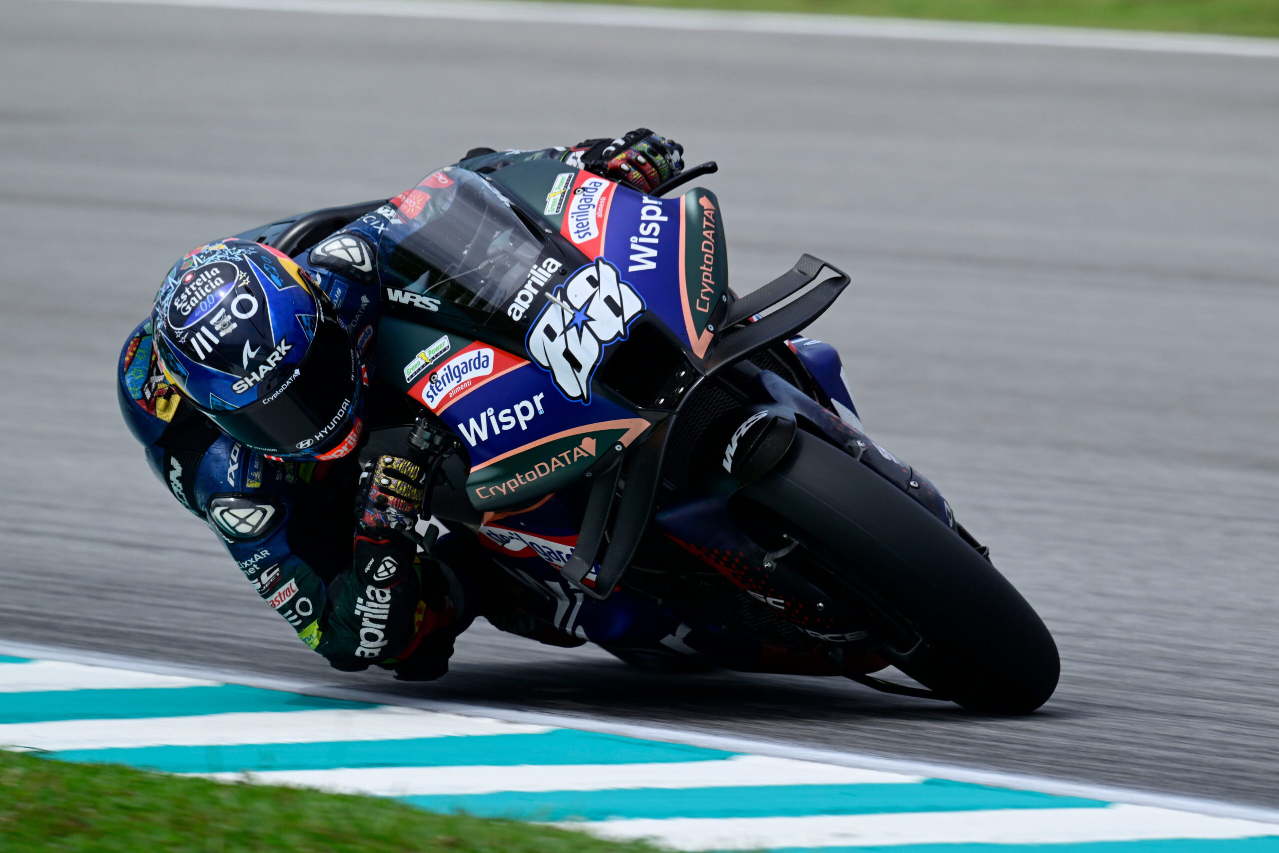 Moto2, Qatar, T2: Aldeguer fecha o dia como líder e com recorde