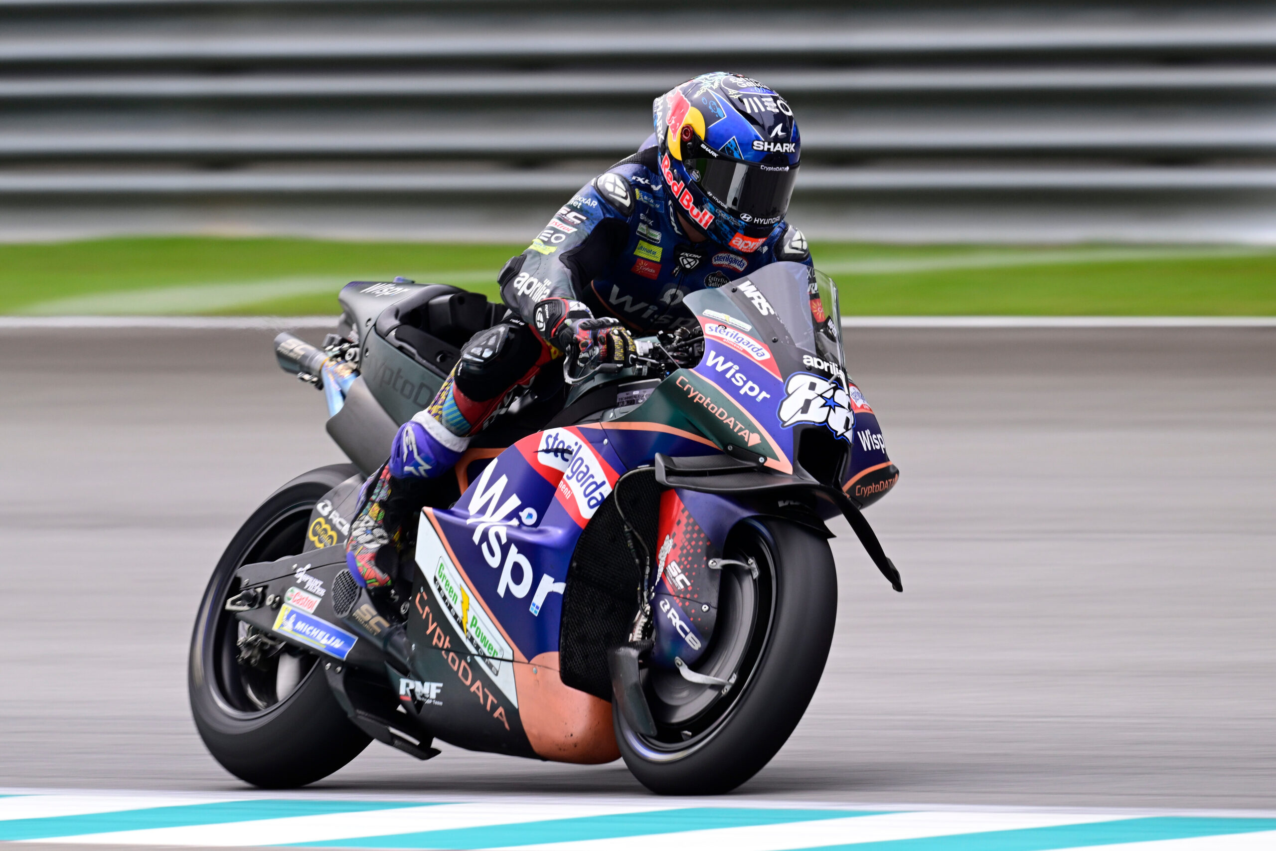 Moto2, Qatar, T2: Aldeguer fecha o dia como líder e com recorde