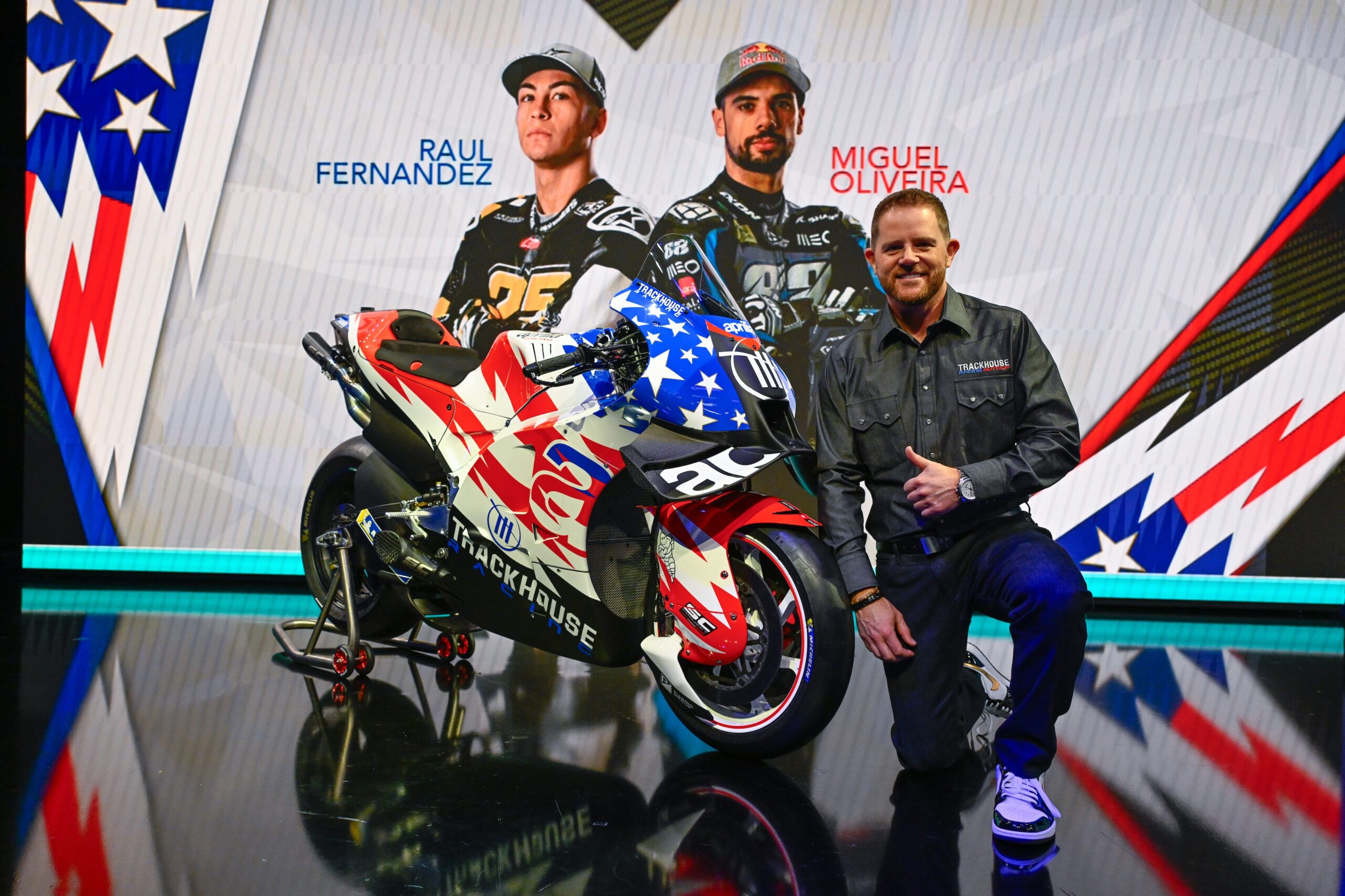 MotoGP: Aprilia Racing e Trackhouse assinam acordo de três anos