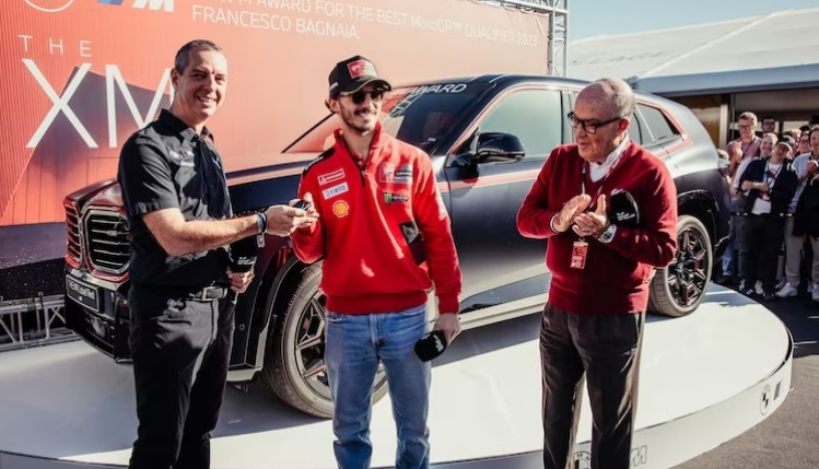 MotoGP: Pecco Bagnaia ganha o segundo prémio BMW M consecutivo