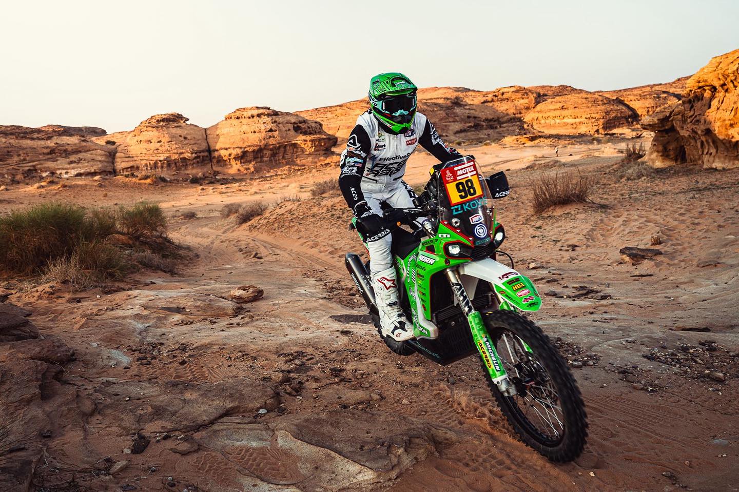 Dakar, Etapa 2: Mason Klein perde duas horas