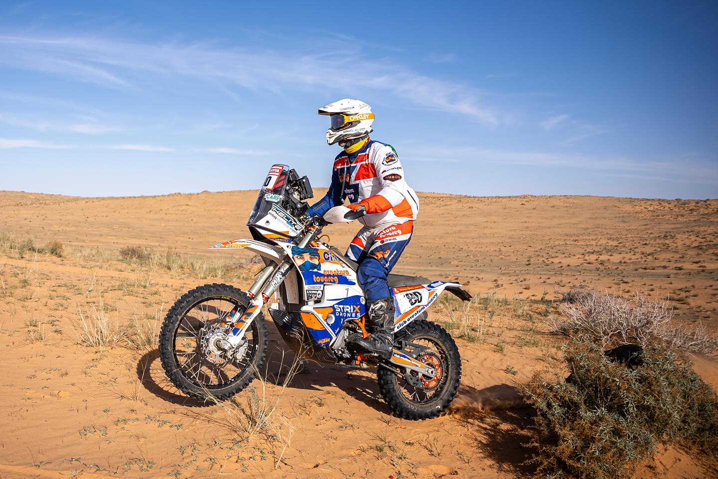 Dakar, Etapa 11, Alexandre Azinhais (97.º): “Tenho uma fissura na clavícula e outras mazelas”