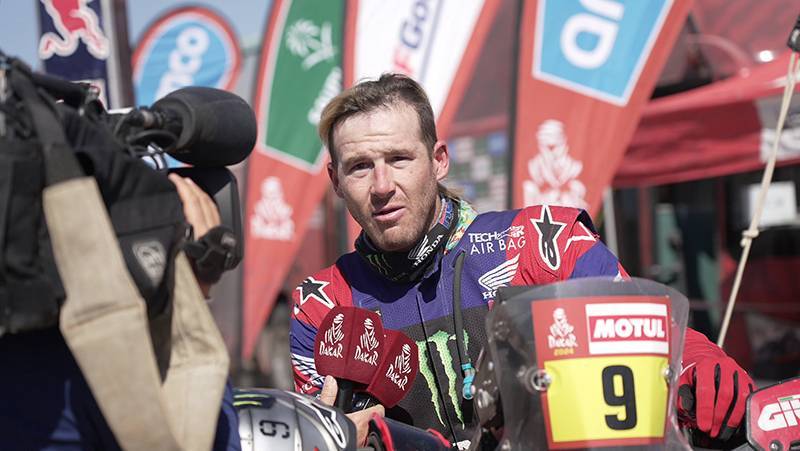 Dakar, Etapa 11, Ricky Brabec (2º.): “Serei eu, o Adrien e o Ross no top 3 amanhã”