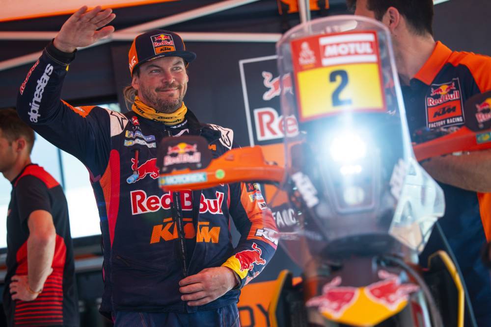 Dakar, Etapa 5, Toby Price (3º.): “Espero chegar ao dia de descanso numa boa posição”
