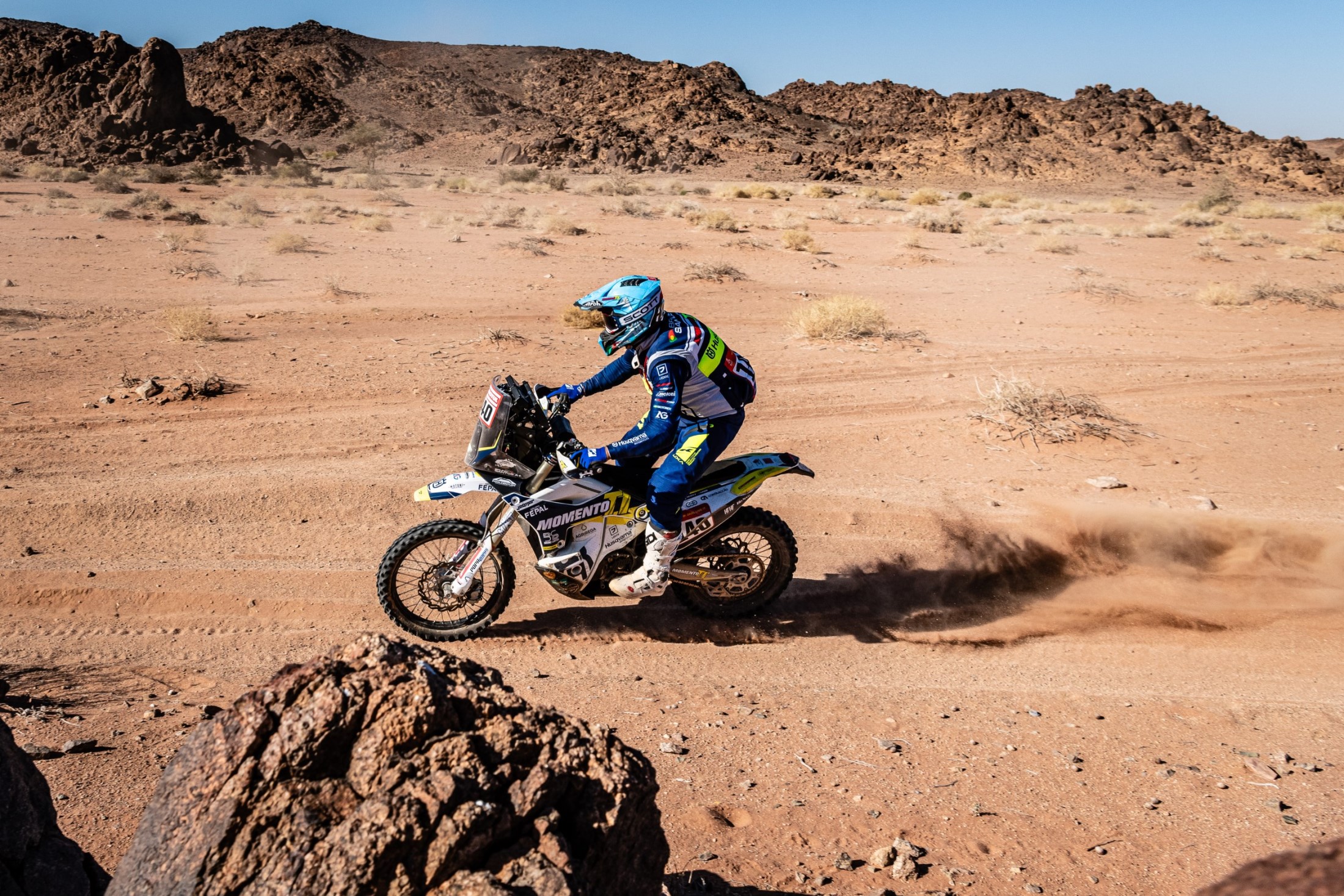 Vídeo Dakar, Etapa 10, Bruno Santos (31.º): “Pude rodar todo o dia sem pó”