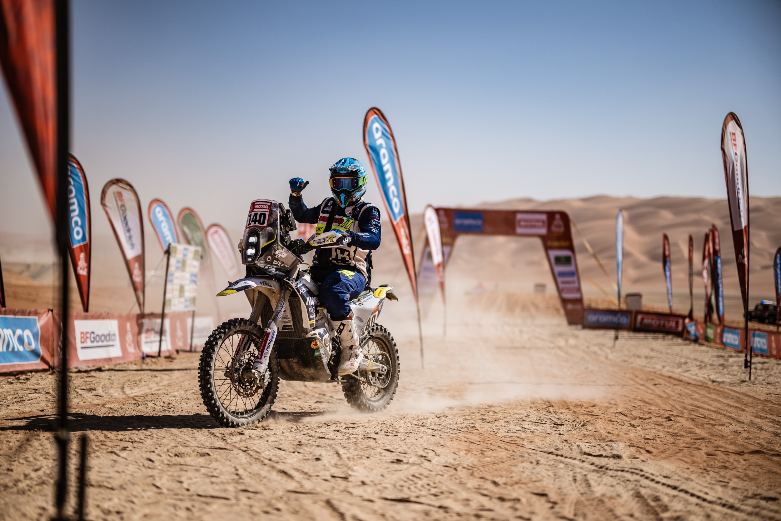 Dakar, Etapa 6, Bruno Santos (34.º): “Foram 626 km de puras dunas!”