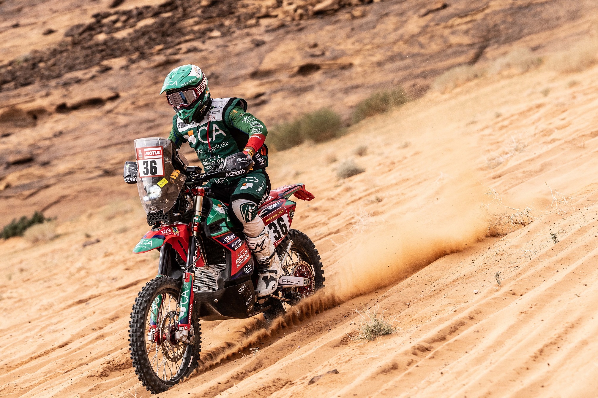 Dakar, Prólogo, Mário Patrão (58.º): “A Honda superou as minhas expectativas”