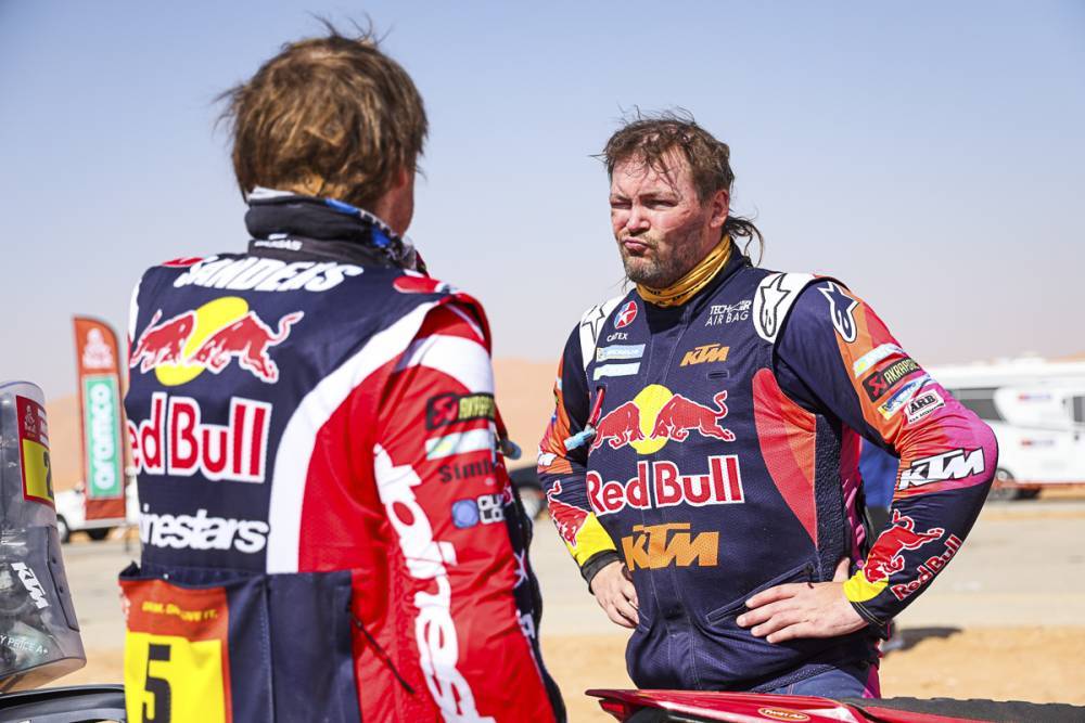 Dakar, Etapa 6, Daniel Sanders (4.º): “Felizmente, percorri muita distância ontem”