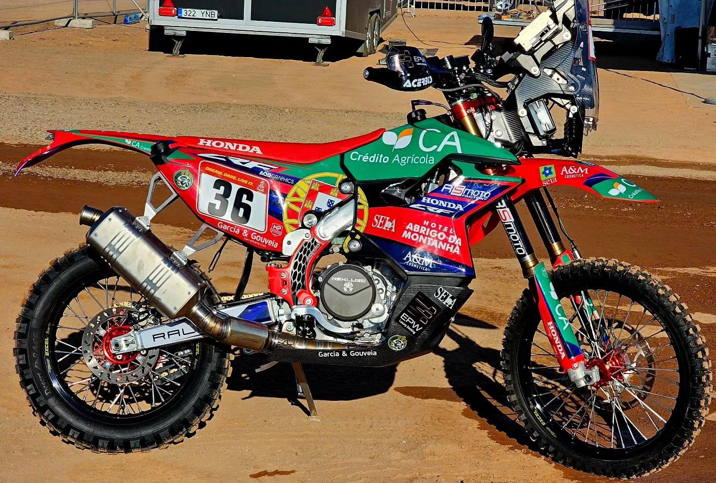 Dakar: Mário Patrão vai competir com uma Honda