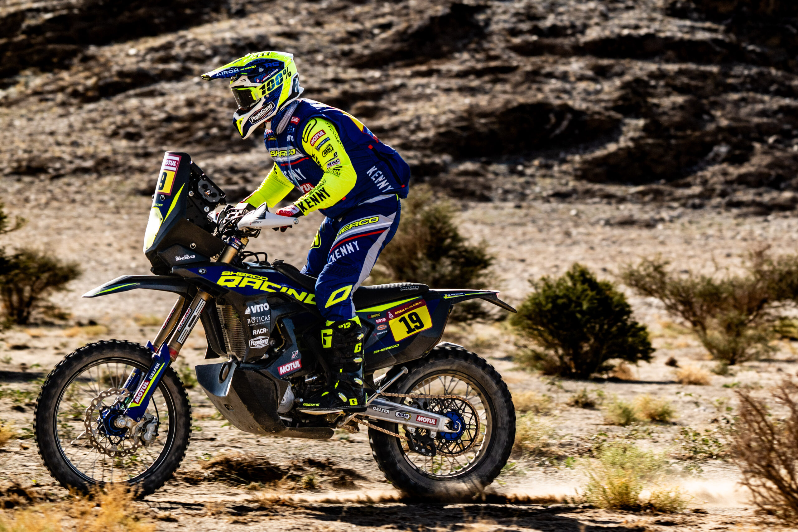 Dakar, Etapa 7, Rui Gonçalves (15.º): “Rodei sozinho quase todo o dia”