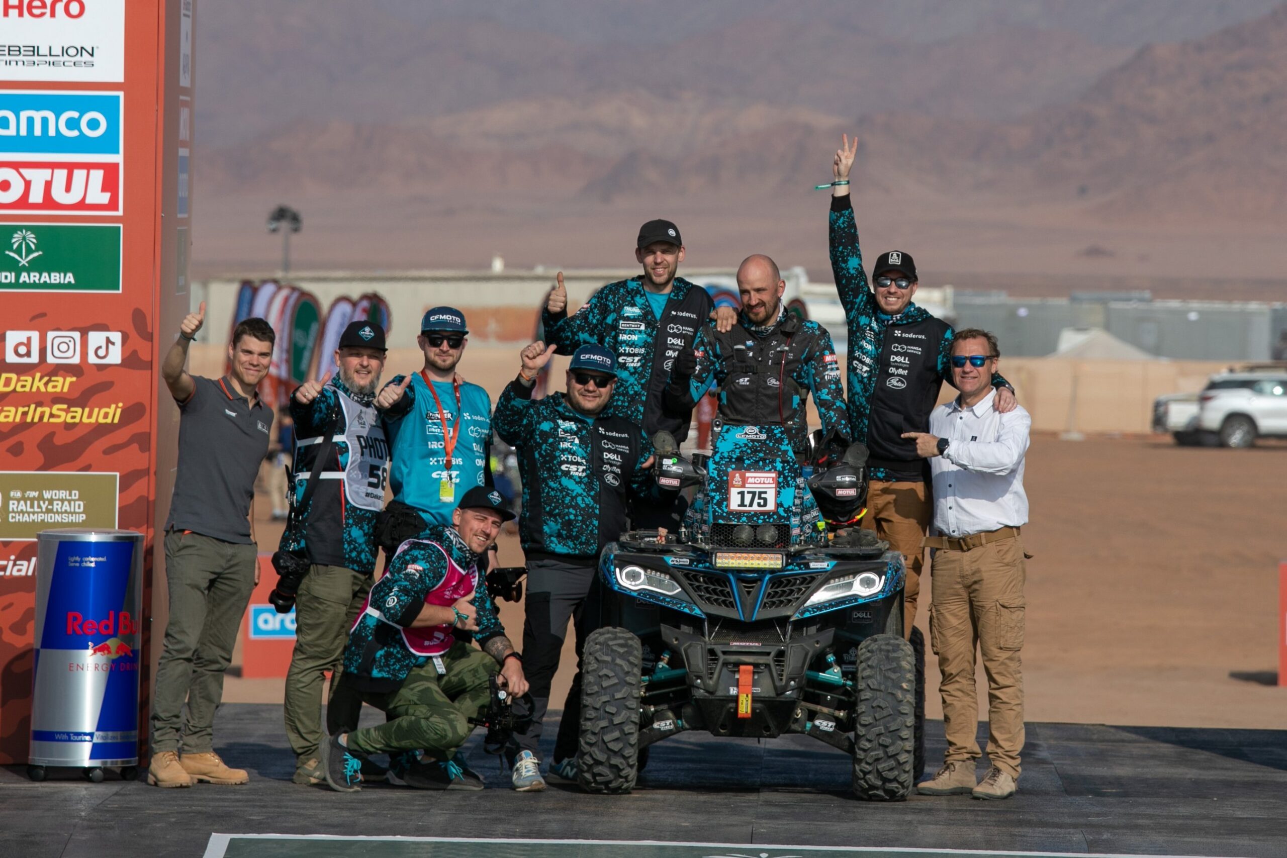 Dakar 2024: CFMOTO com impressionante quinto lugar nos Quad