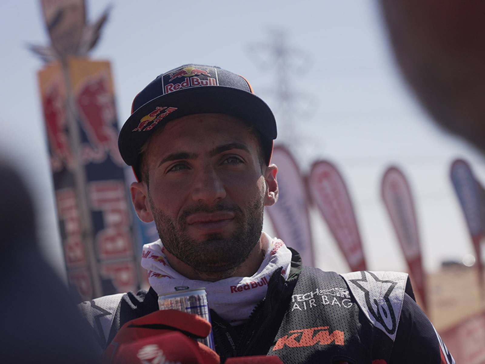 Dakar, Etapa 4, Kevin Benavides (3.º): “O meu pneu traseiro tinha um grande corte”