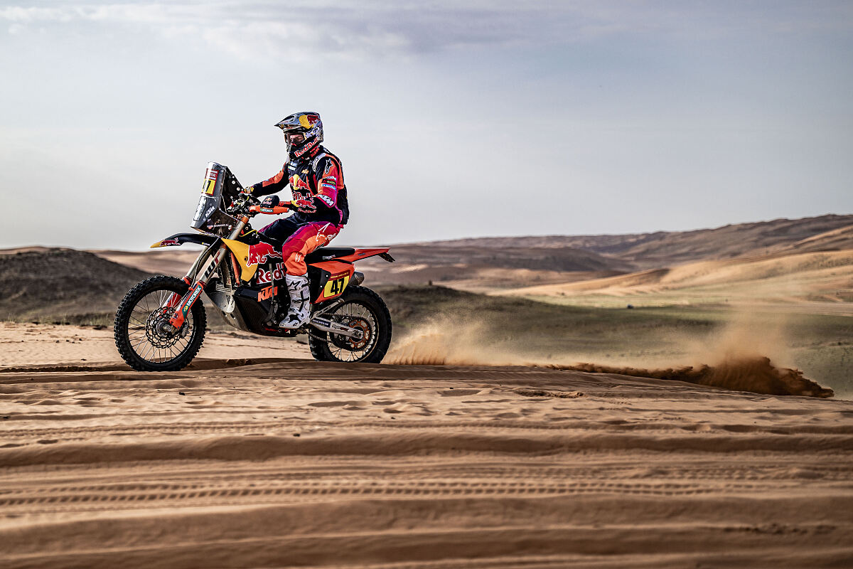 Dakar, Etapa 12, Kevin Benavides (1.º): “Terminámos no top-5, mostra consistência”