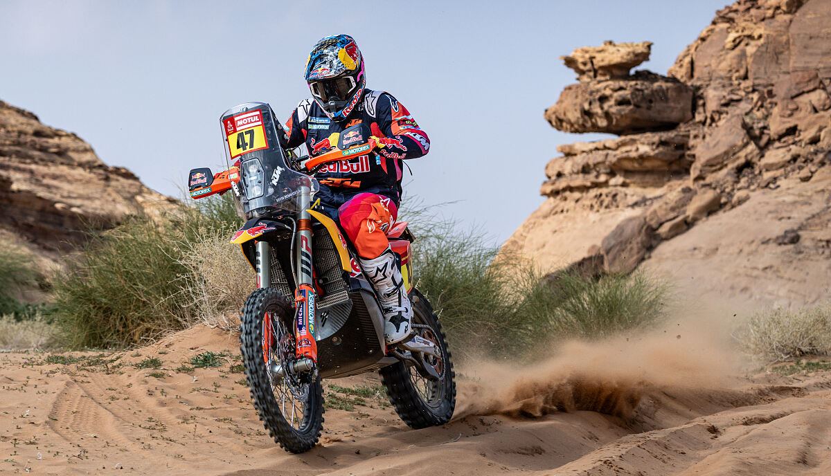 Dakar, Etapa 1, Kevin Benavides (8º.): “Tentei fazer um bom trabalho, navegando bem e sem cometer erros”