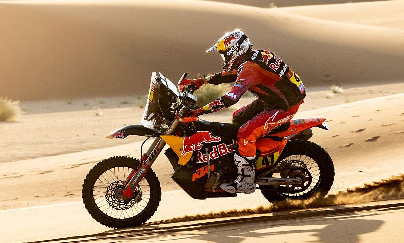 Dakar, Etapa 2, Sam Sunderland (6º.): “Passei a maior parte do tempo na poeira, foi assustador”