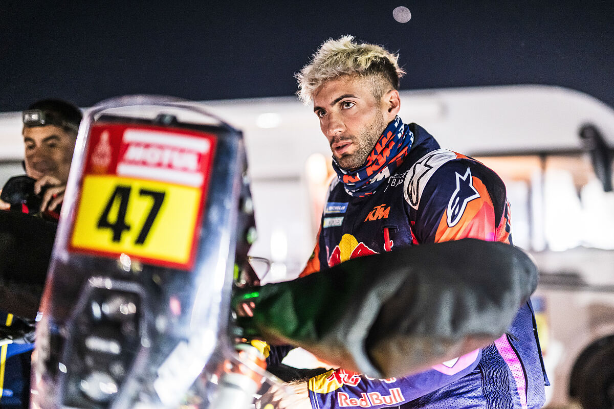 Dakar, Etapa 3, Kevin Benavides (1º.): “Estou feliz com o meu ritmo e com o resultado”