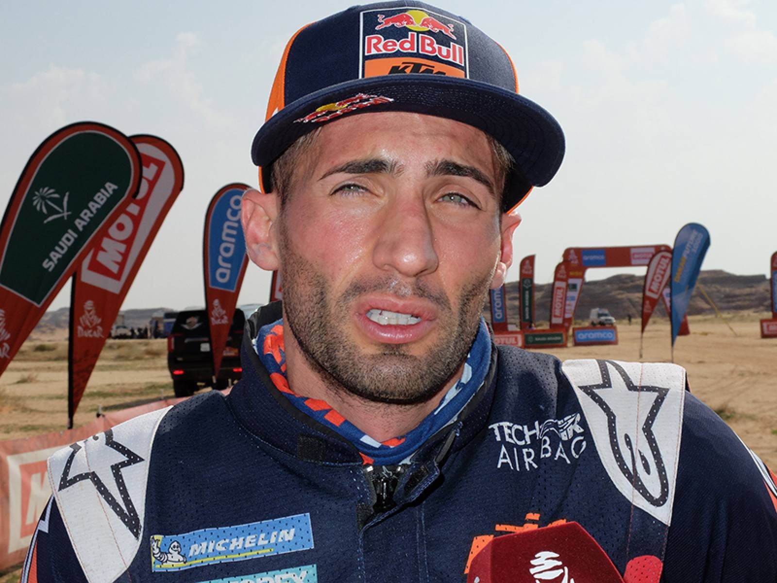 Dakar, Prólogo, Kevin Benavides (9.º): “Muito tempo sem correr, foi bom voltar”