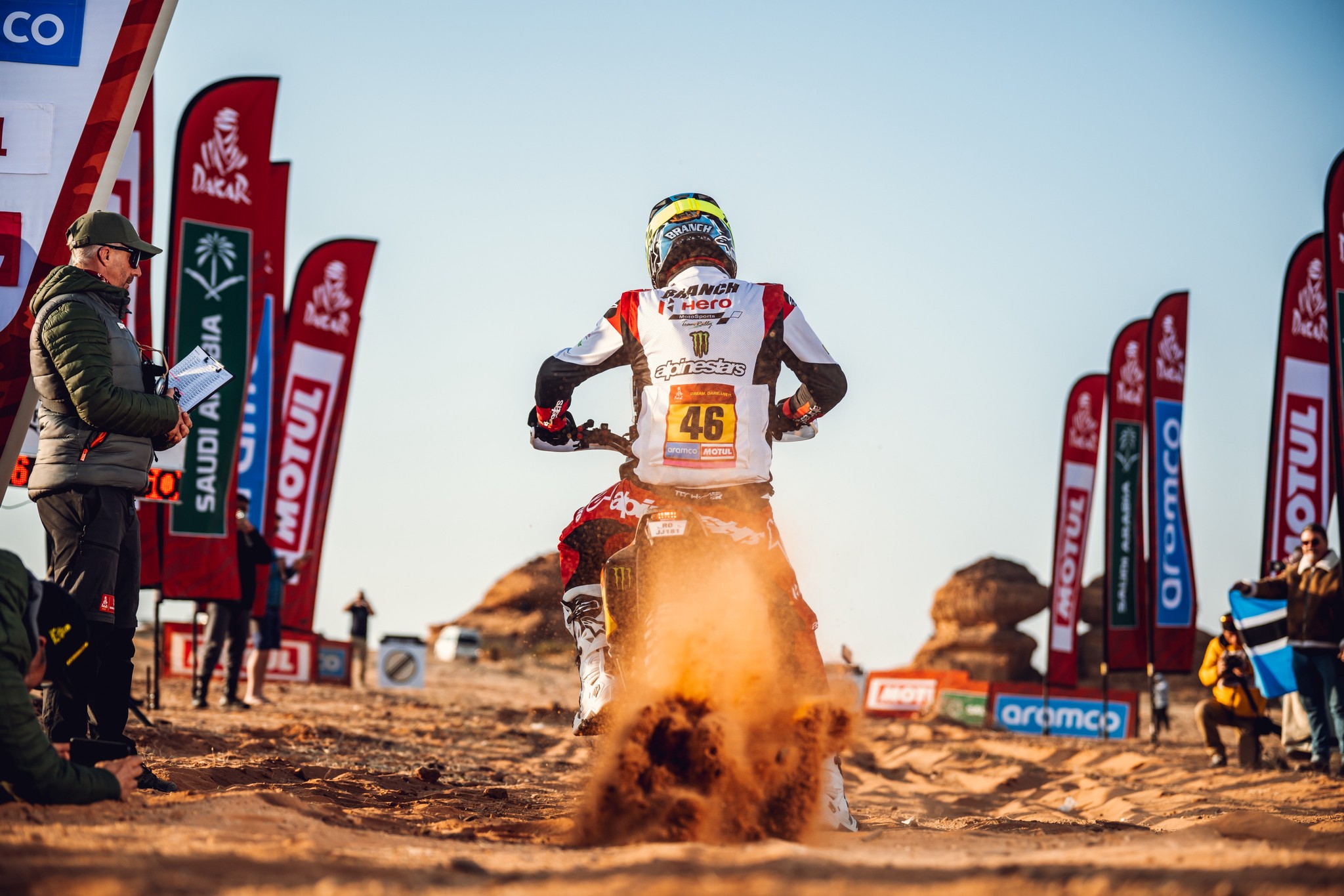 Dakar, Etapa 3, Ross Branch (5.º): “Perdi tempo com um waypoint em particular”