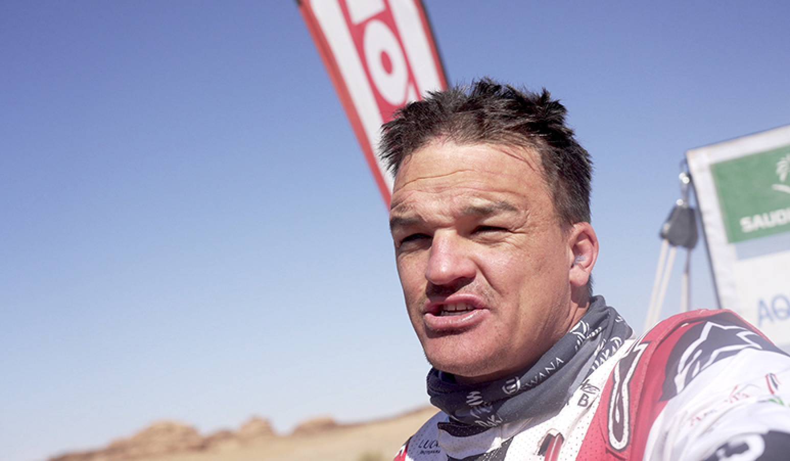 Dakar, Etapa 10, Ross Branch (7.º): “O Ricky aumentou o nível”