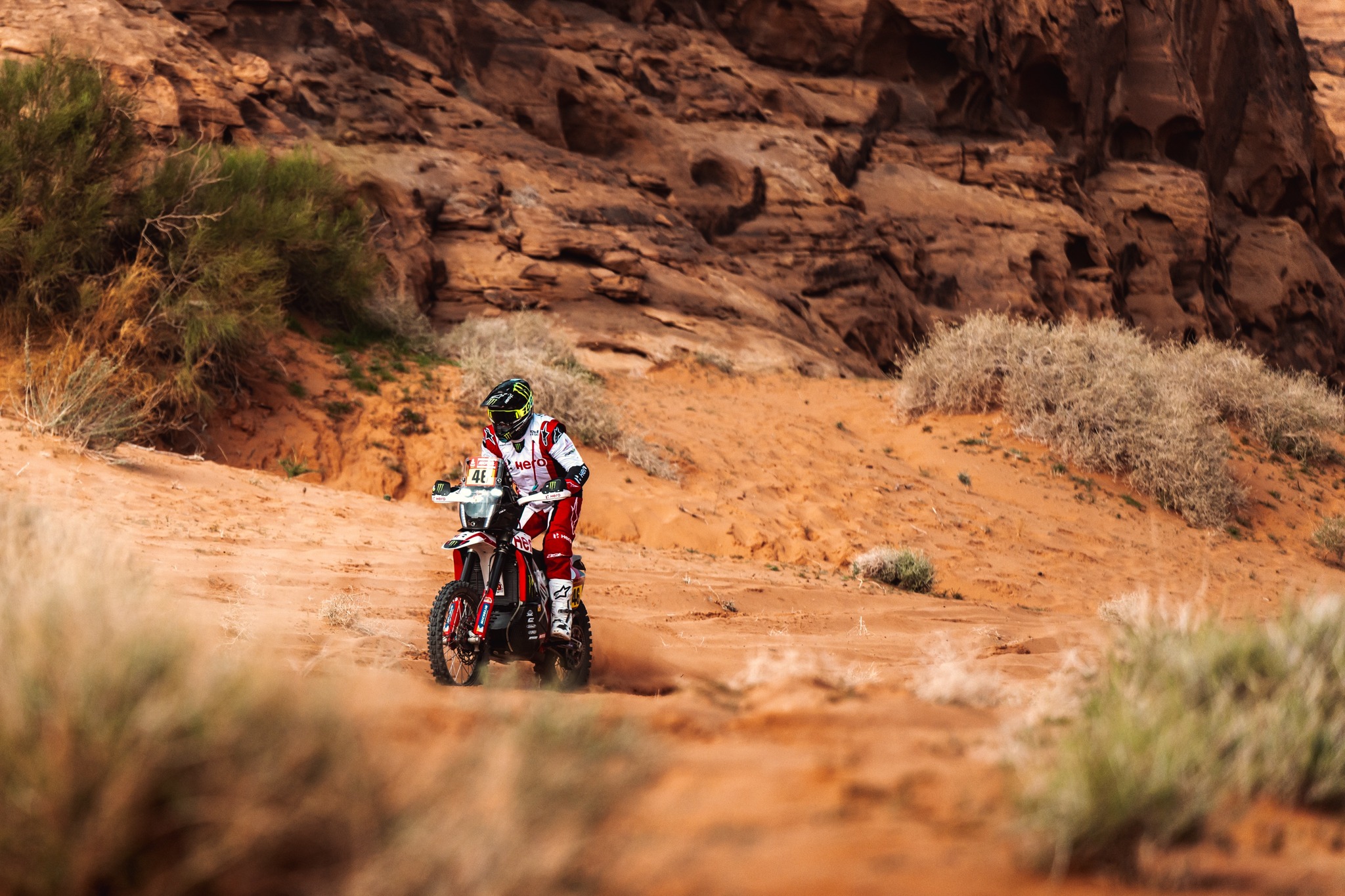 Dakar, Prólogo, Ross Branch (3.º): “Ajuda-me a ter uma boa posição para amanhã”