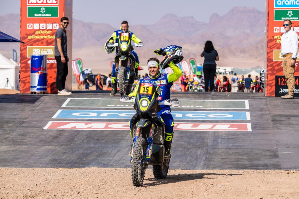 Dakar, Etapa 2, Lorenzo Santolino (DNF): “Surpreendido por ficarmos ‘encalhados’”