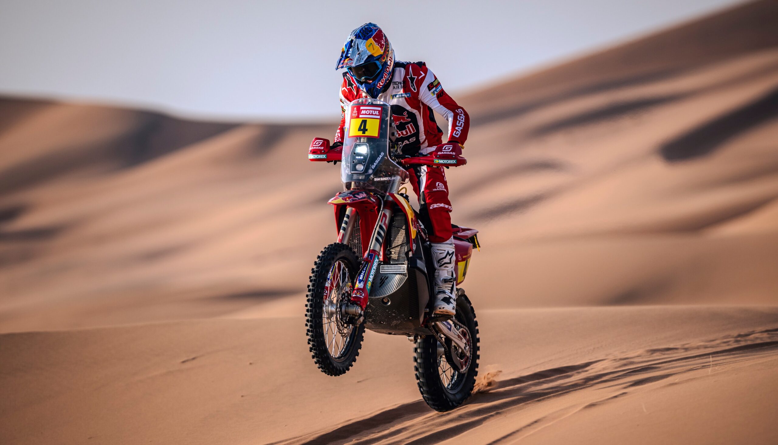 Dakar, Etapa 2, Sam Sunderland (6º.): “Passei a maior parte do tempo na poeira, foi assustador”