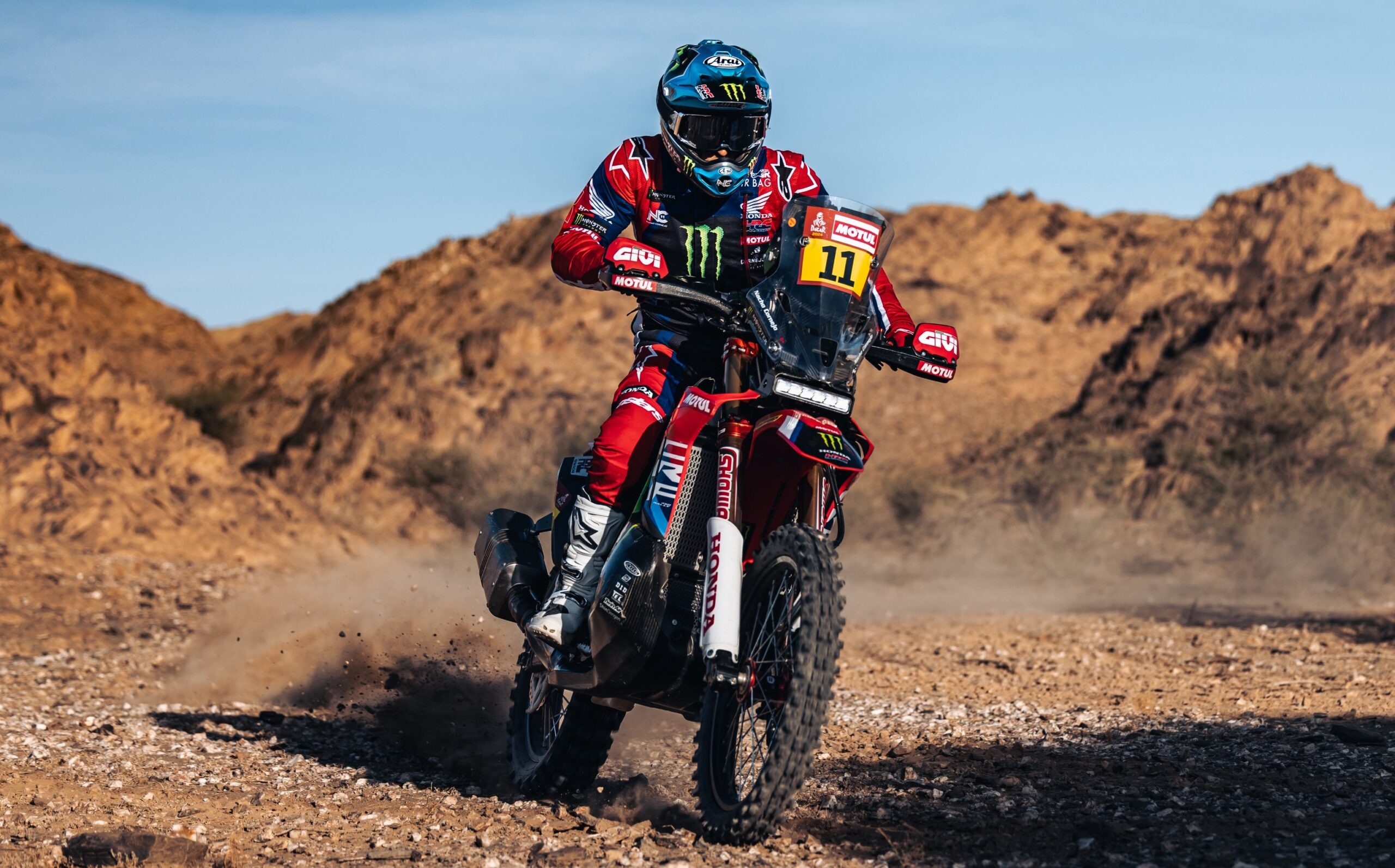 Dakar, Etapa 7, Ruben Faria (Honda): “Estamos preparados para a luta nesta segunda semana”