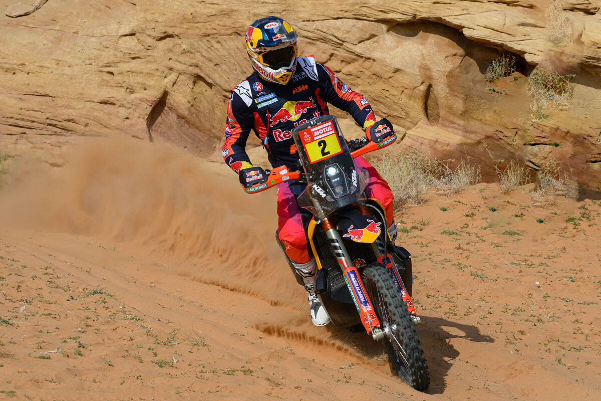 Dakar, Etapa 1, Toby Price (16º.): “Tive um pequeno problema técnico que me fez perder tempo”