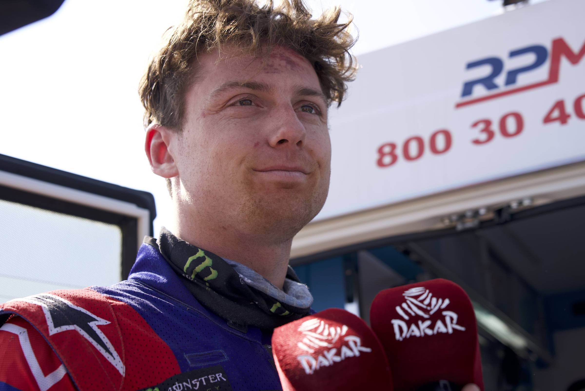 Dakar, Etapa 1, Tosha Schareina (DNF): “Estava a ir tão devagar…”