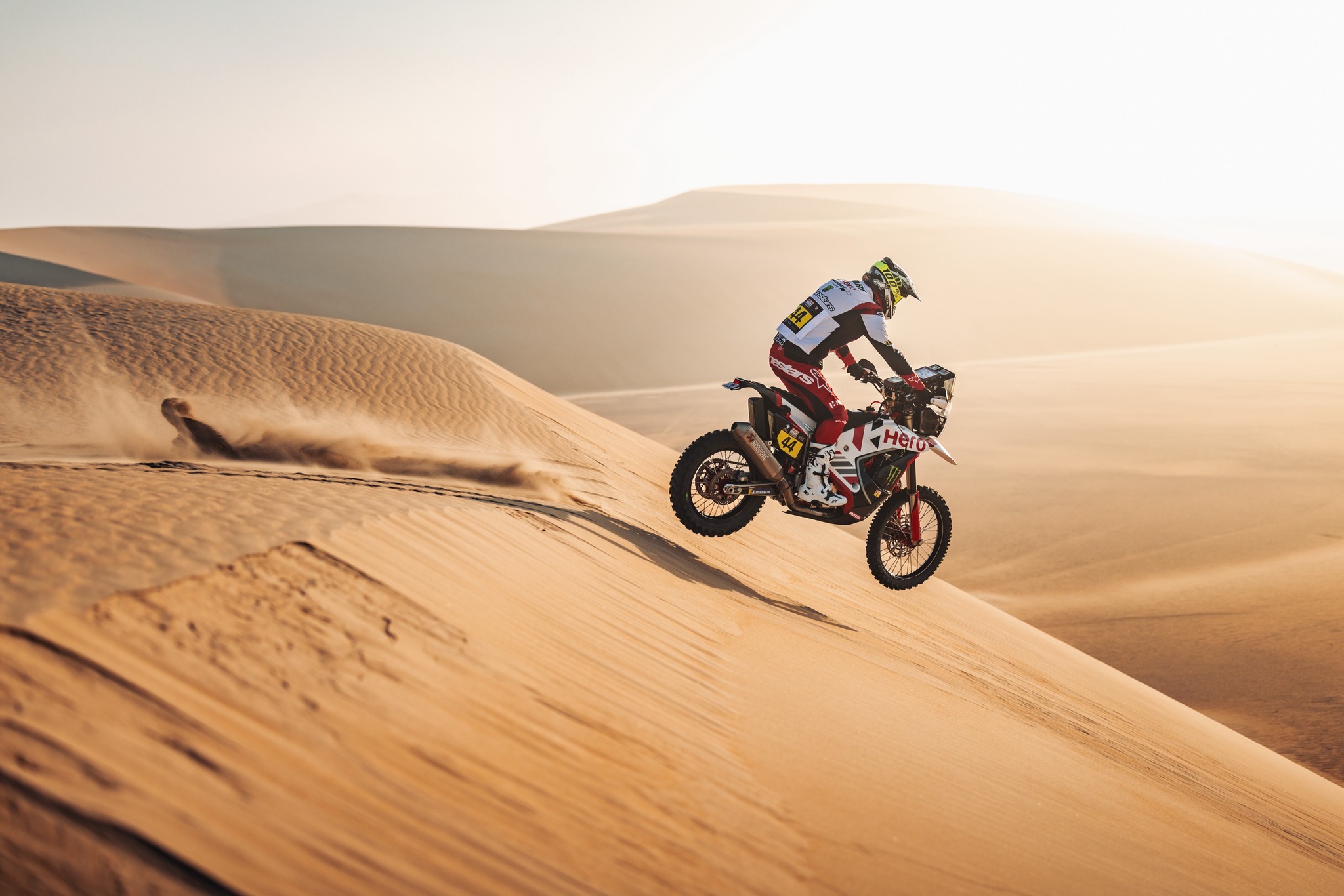 Abu Dhabi Desert Challenge, Etapa 2: Mare vence, Branch penalizado e Docherty abandona