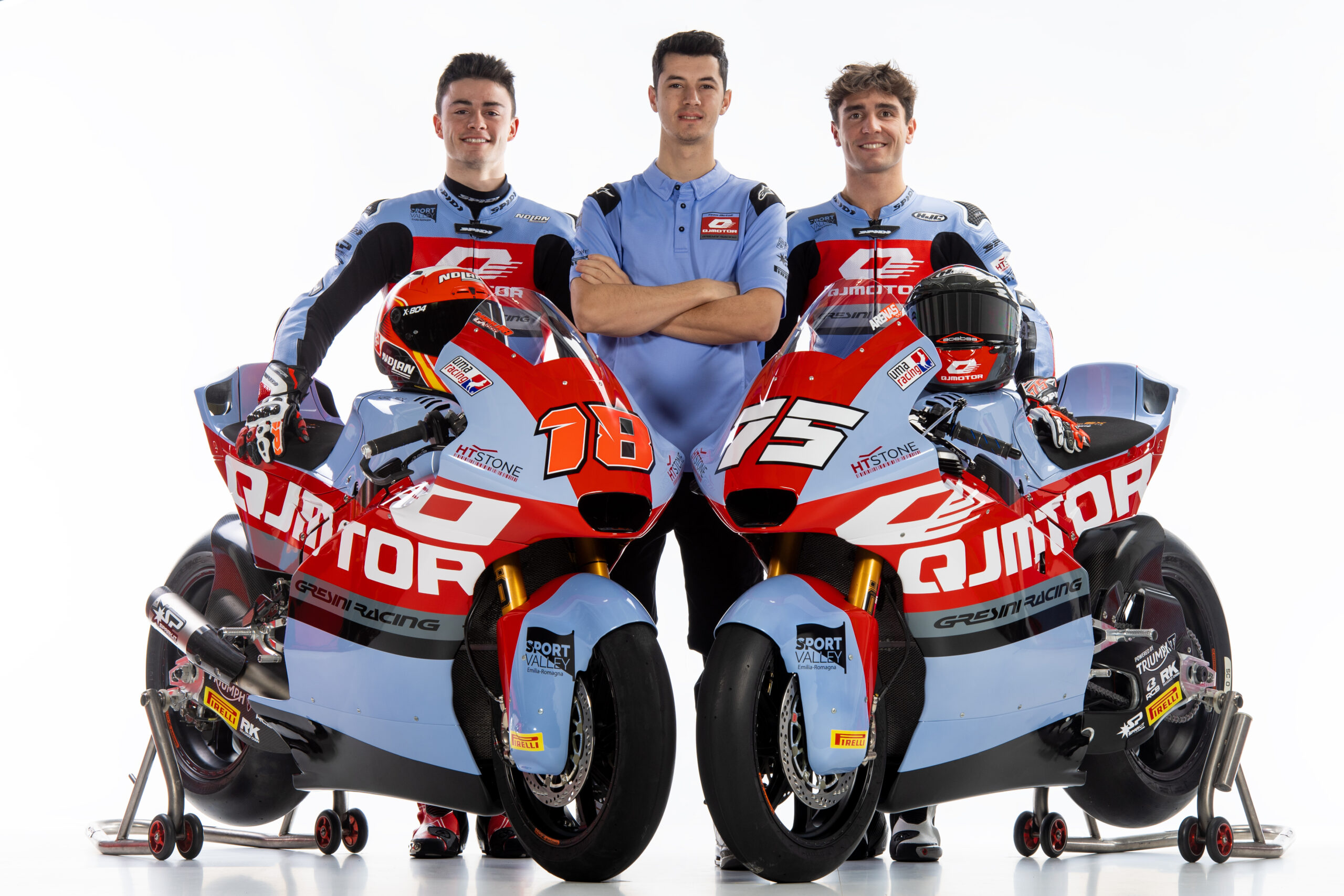 Moto2: Manuel Gonzalez e Albert Arenas são a nova dupla da Gresini