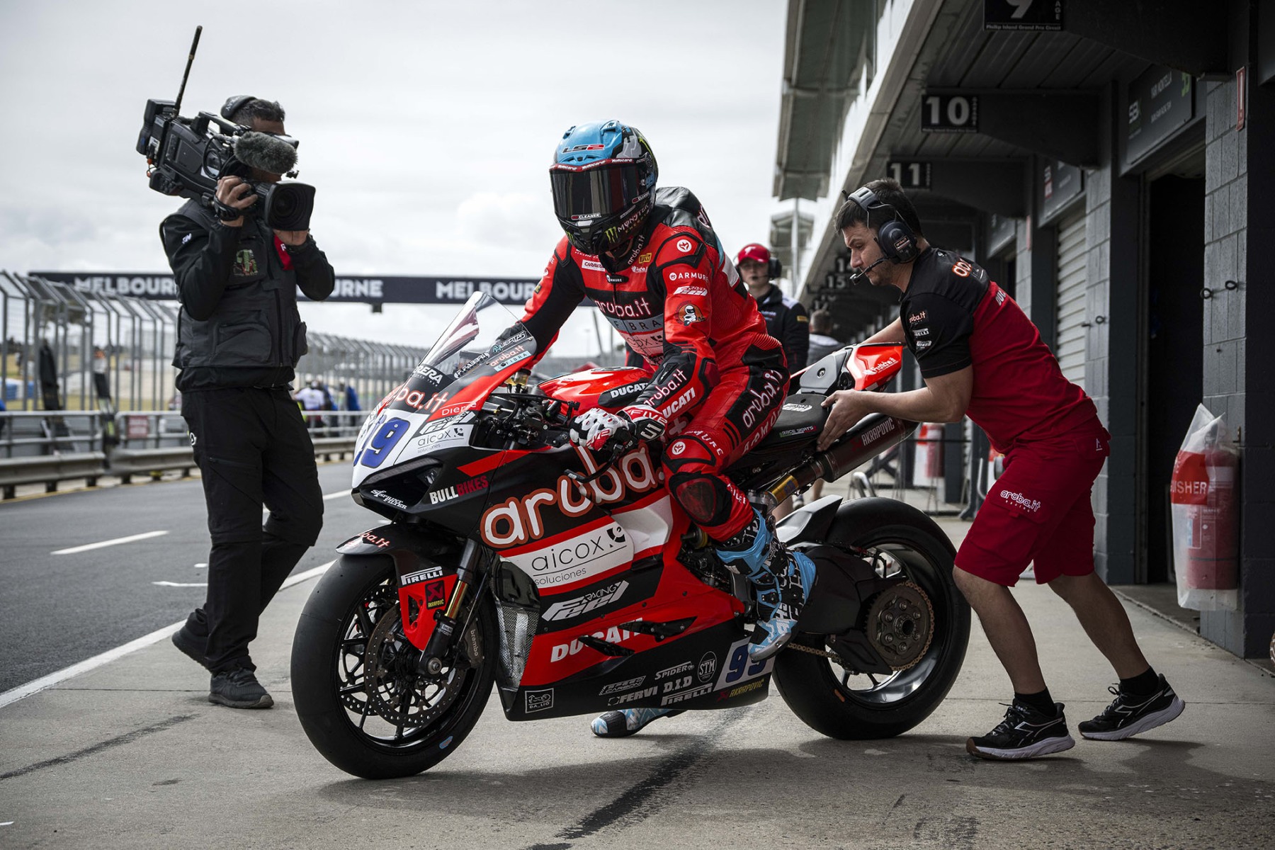 WSSP, Austrália, Warm Up 2: Huertas com bom ensaio para a corrida